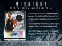 2023-24 Topps Midnight Basketball Hobby Box