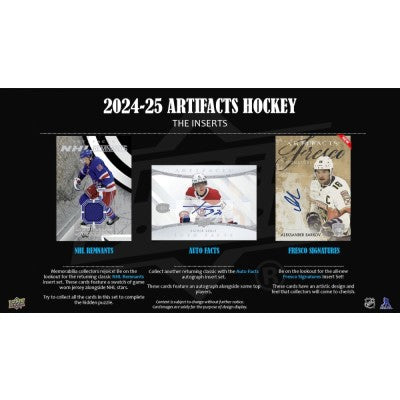 2024-25 UD Artifacts Hockey Blaster Box