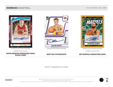 2024-25 Panini Donruss Basketball Hobby Box