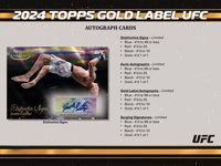 2024 Topps Gold Label UFC Hobby Box