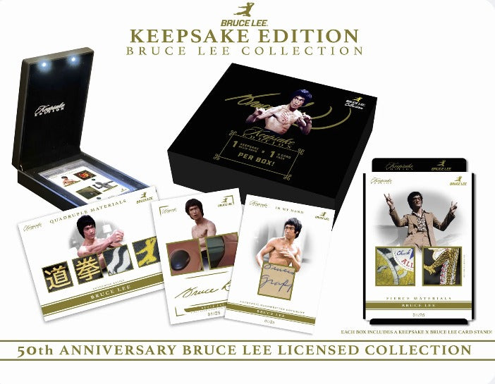 2024 Bruce Lee Keepsake 50th Anniversary Card Collection (李小龍50周年紀念卡)