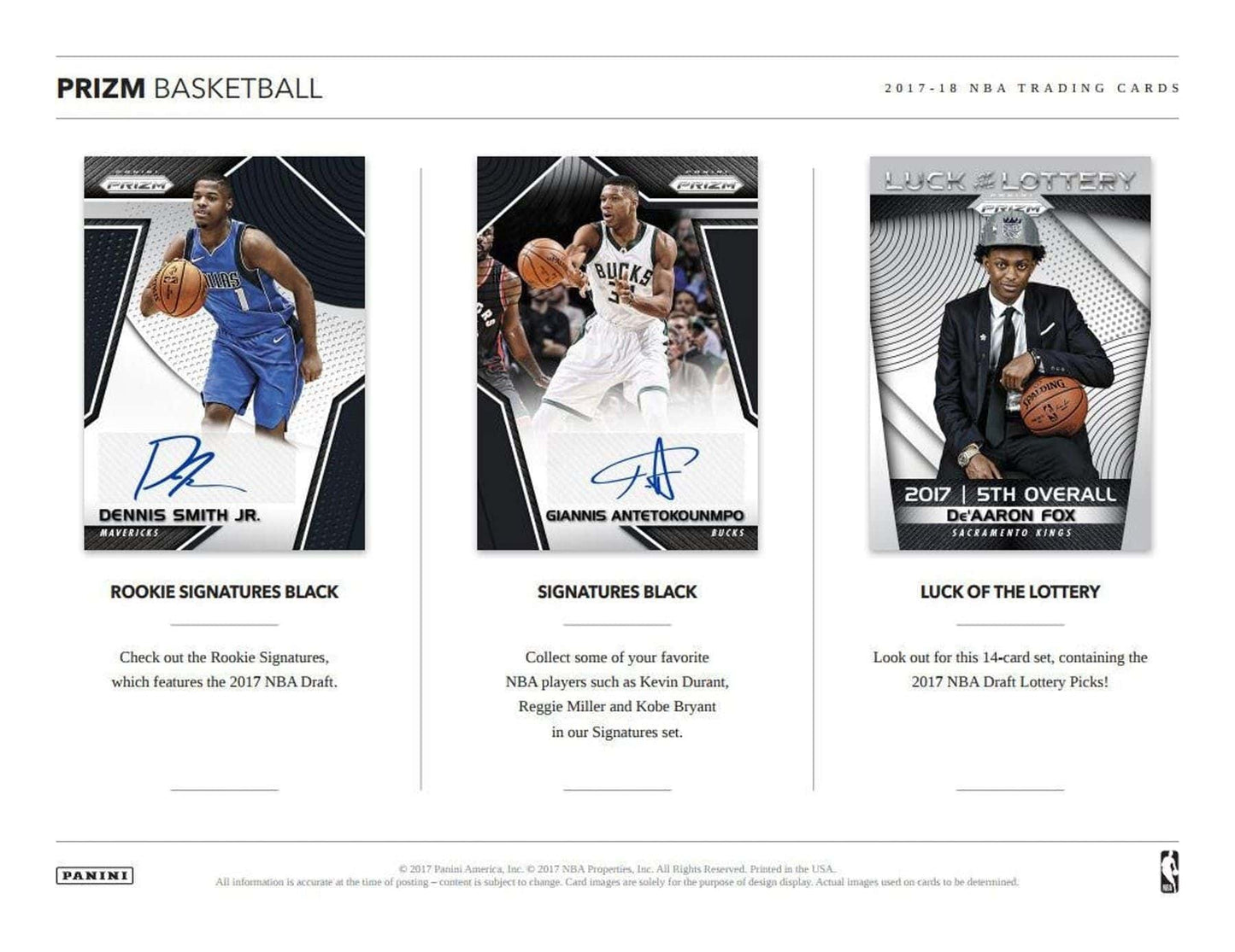 2017-18 Panini Prizm Basketball Hobby Box