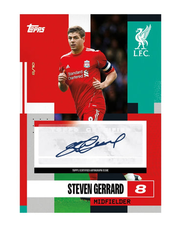 2024-25 Topps Liverpool FC Soccer Team Set Box