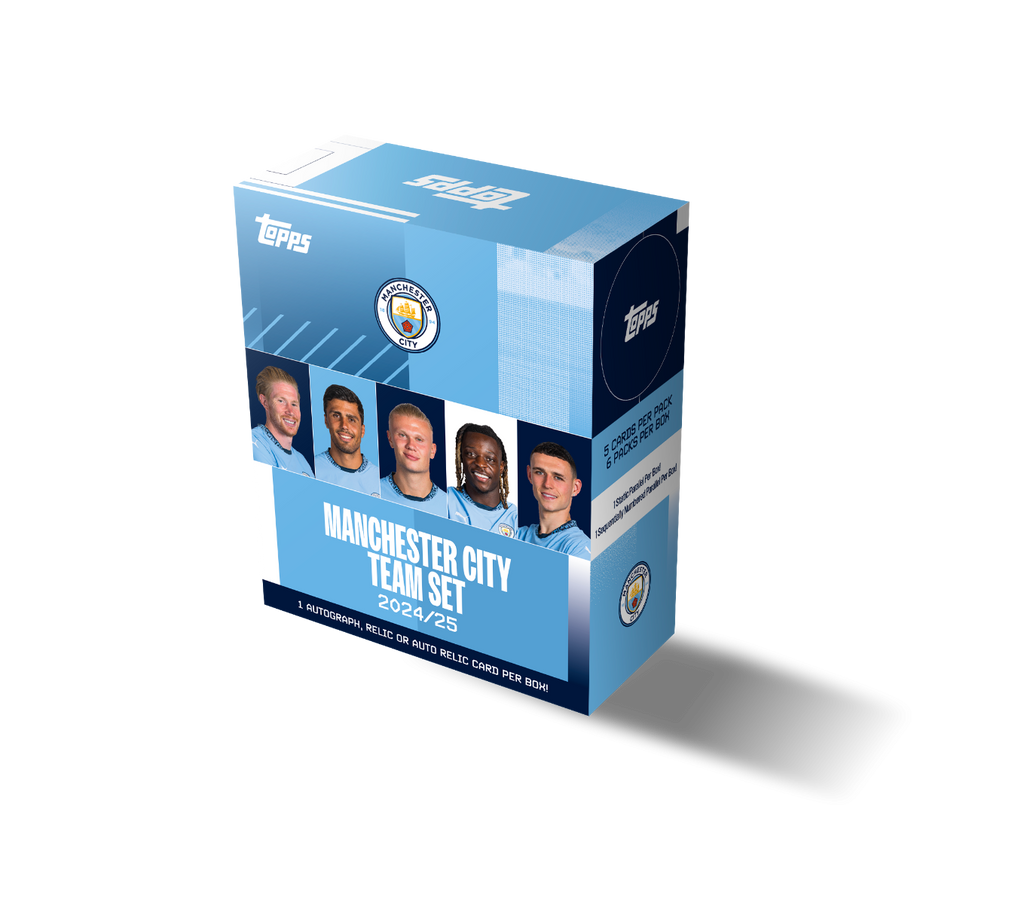 2024-25 Topps Manchester City FC Team Set