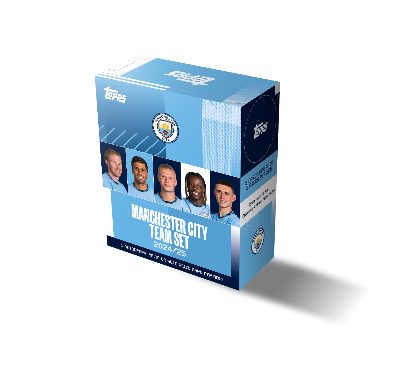 2024-25 Topps Manchester City FC Team Set