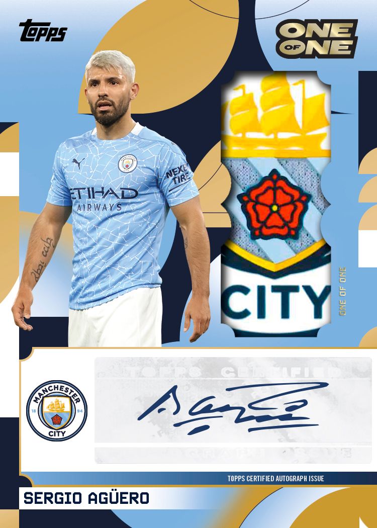 2024-25 Topps Manchester City FC Team Set