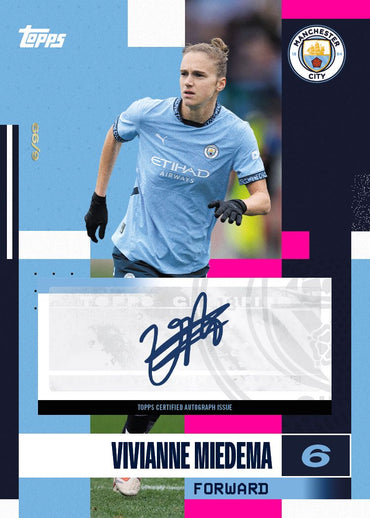 2024-25 Topps Manchester City FC Team Set