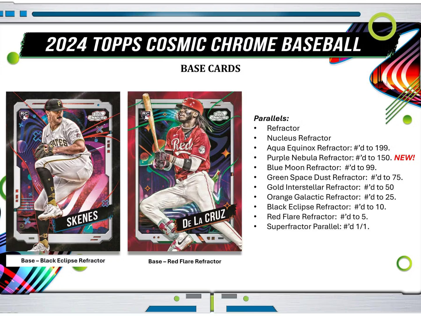 2024 Topps Cosmic Chrome Baseball Hobby Box