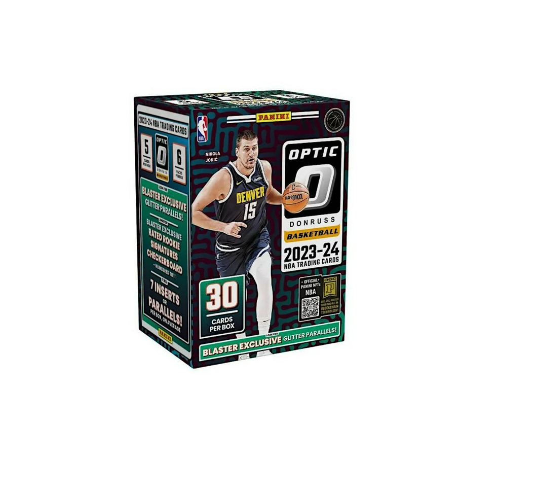 2023-24 Panini Donruss Optic Basketball 6-Pack Blaster Box (Glitter Parallels)