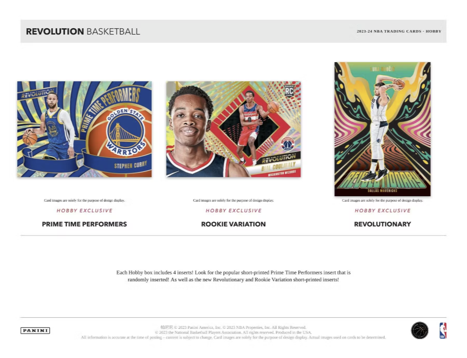 2023-24 Panini Revolution Basketball Hobby