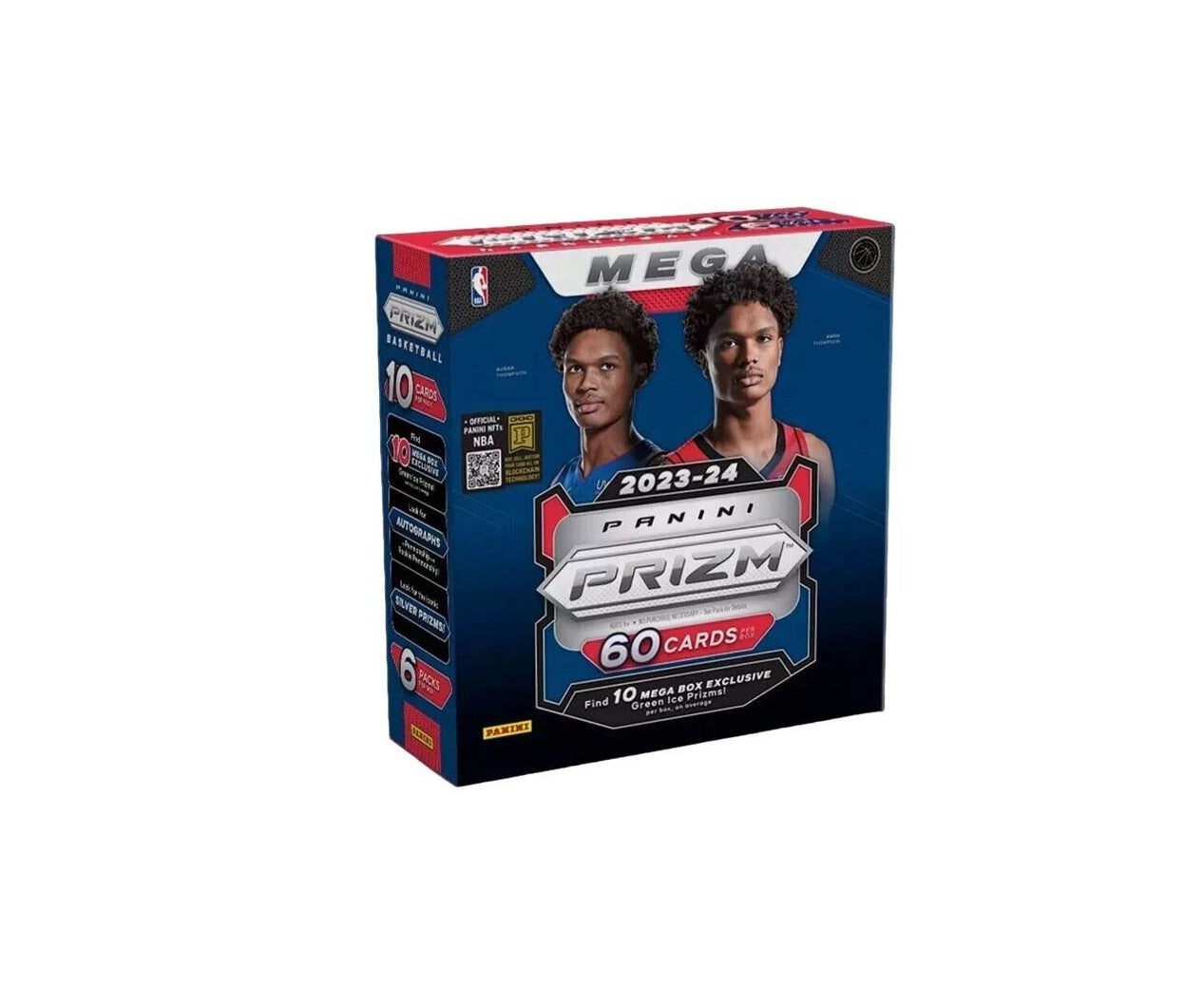 2023-24 Panini Prizm Basketball Hobby Mega Box (Green Ice Prizms)