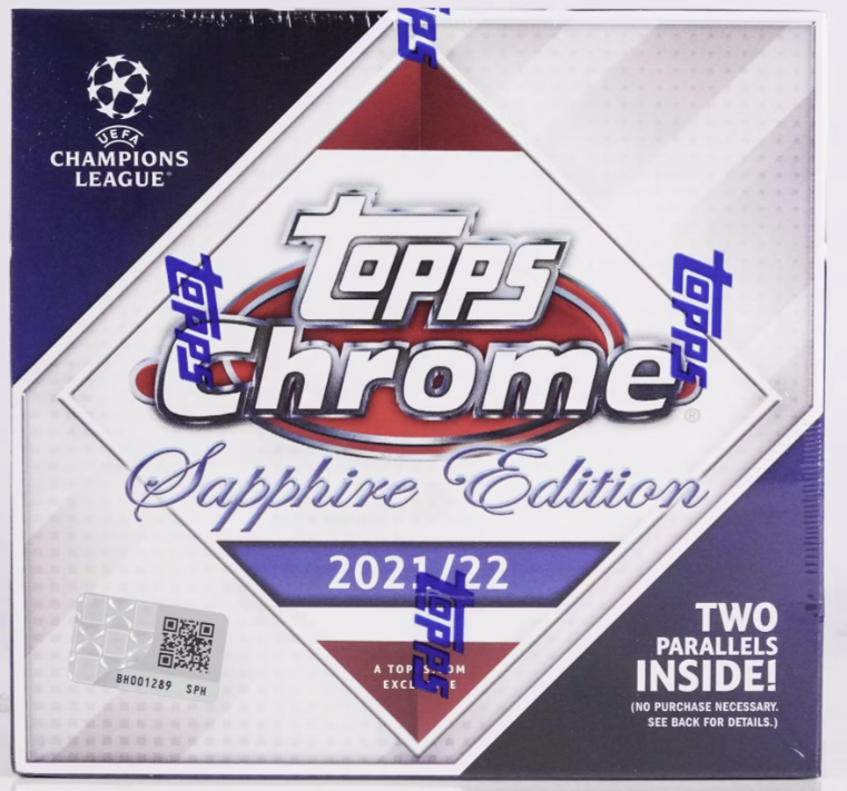 2021-22 Topps Chrome UEFA Champions League Sapphire Soccer Hobby