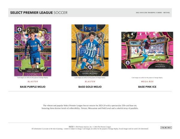 2023-24 Panini Select Premier League Soccer Blaster Box