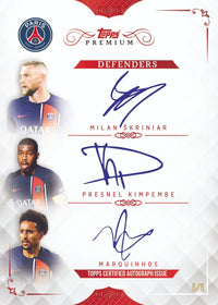 2023-24 Topps Premium: Black & White Edition Paris Saint-Germain Box