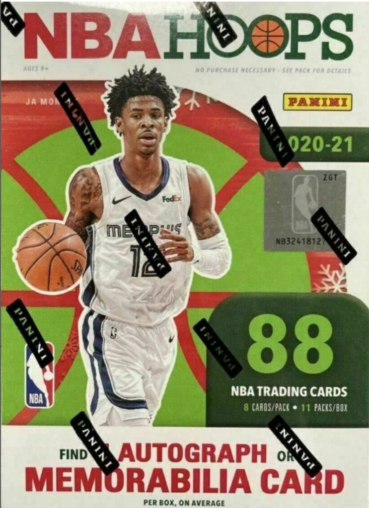 2020-21 Panini Hoops Winter holiday Blaster