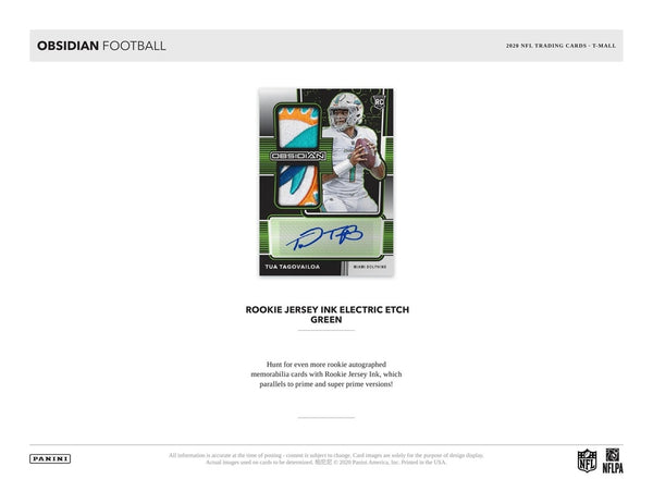 2020 Panini Obsidian Football Preview